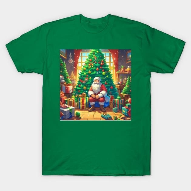 Christmas Anime T-Shirt by Oldetimemercan